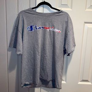 Champion Gray USA Tshirt
